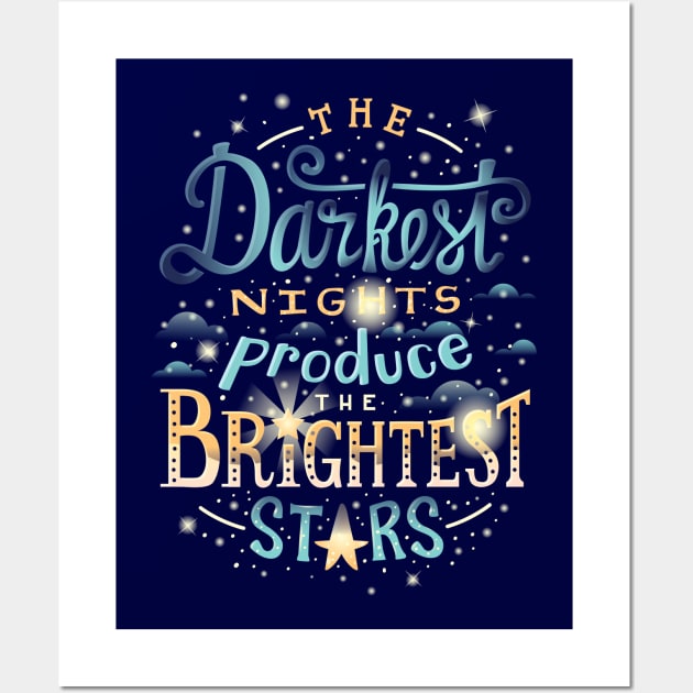 Brightest Stars Wall Art by risarodil